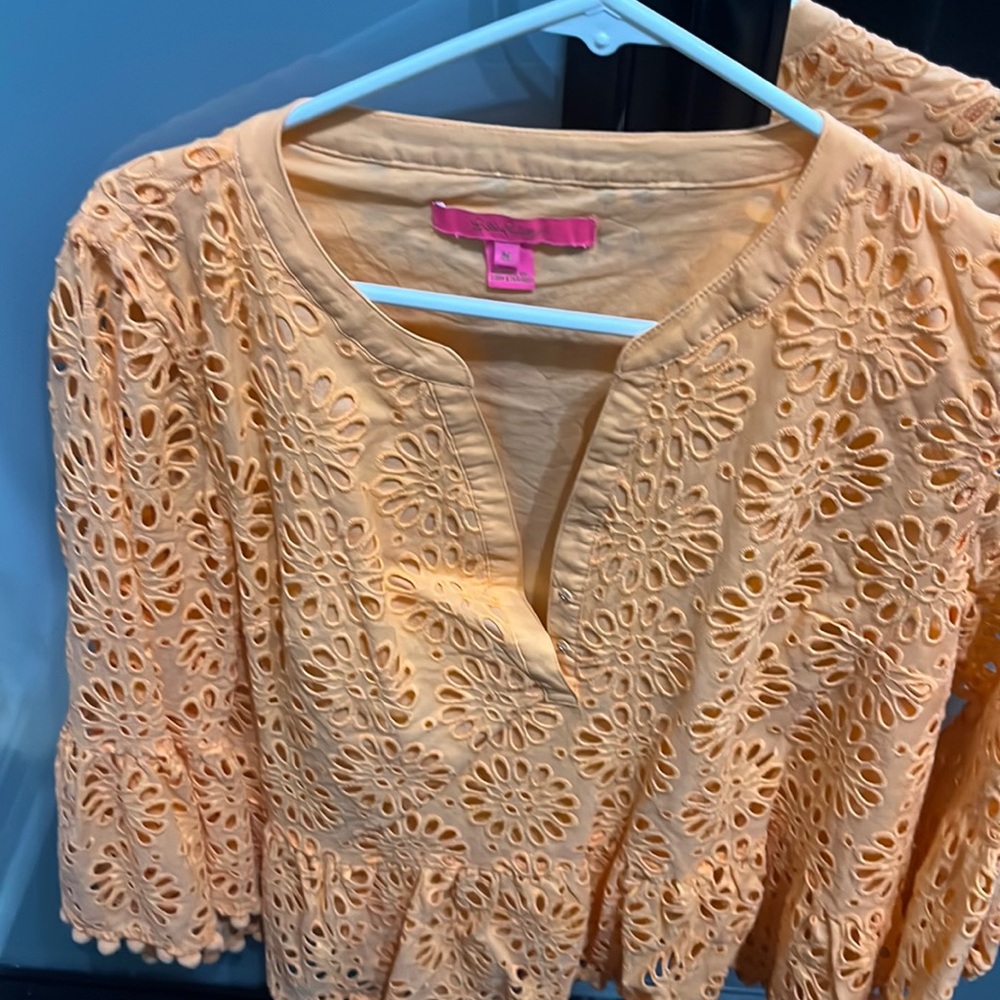 Lilly Pulitzer flowy blouse